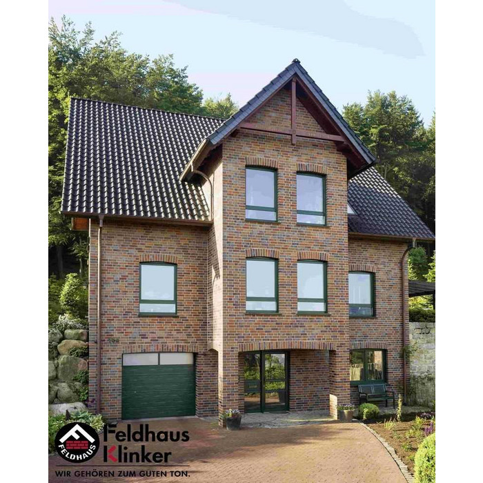 Кирпич клинкерный Feldhaus Klinker K661 sintra lava maris NF 240х115х71 мм фото 10