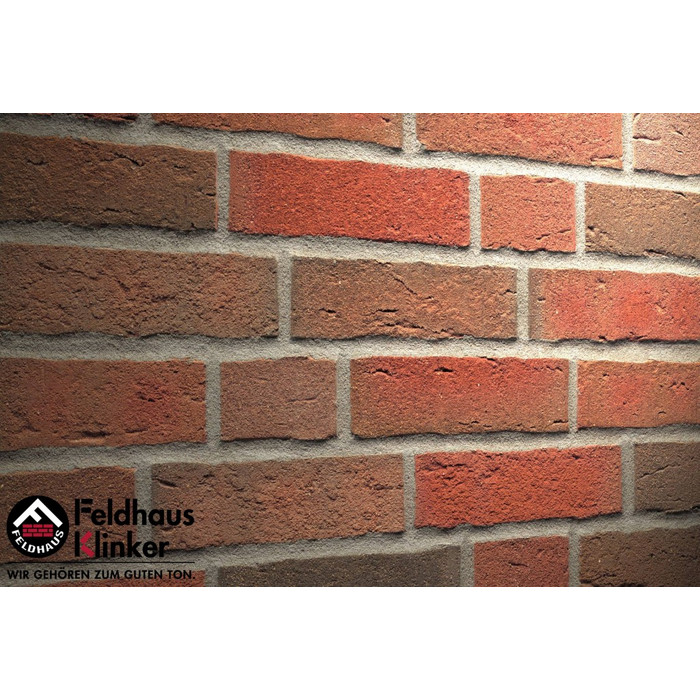 Кирпич клинкерный Feldhaus Klinker K689 sintra ardor NF 240х115х71 мм фото 6