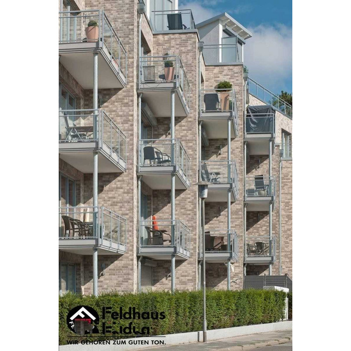 Кирпич клинкерный Feldhaus Klinker K682 sintra argo blanco NF 240х115х71 мм фото 4