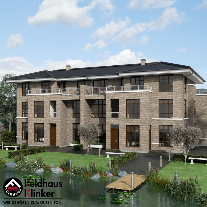 Кирпич клинкерный Feldhaus Klinker K732 vascu crema toccata NF 240х115х71 мм фото 3