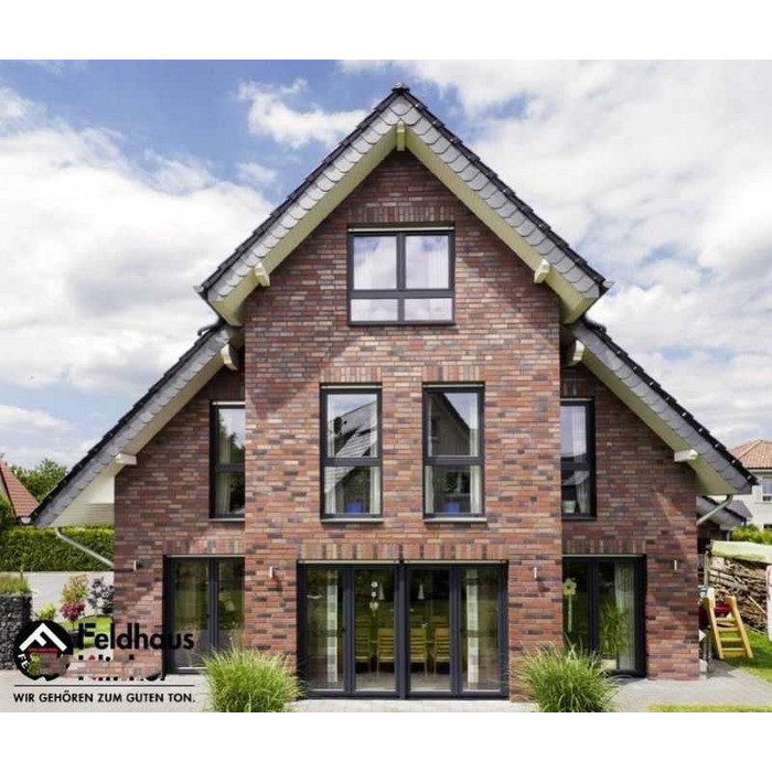 Кирпич клинкерный Feldhaus Klinker К380 carasi azur liso NF 240х115х71 мм фото 7