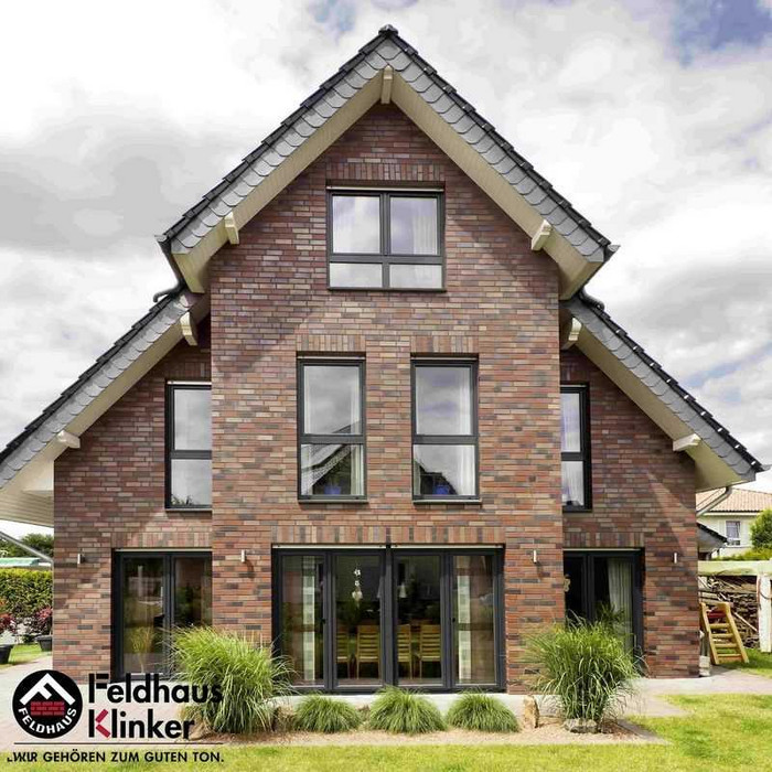 Кирпич клинкерный Feldhaus Klinker К380 carasi azur liso NF 240х115х71 мм фото 10