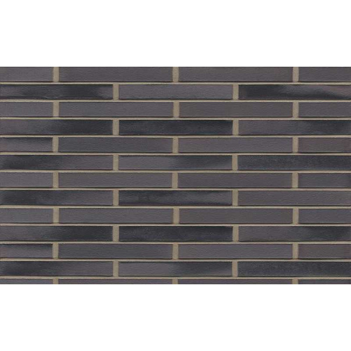 Кирпич клинкерный Muhr 15 Schwarz-bunt Edelglanz гладкий, 290х90х40 мм