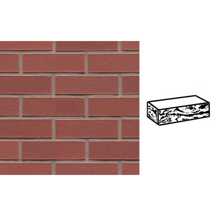 Кирпич клинкерный Muhr 03 Naturrot готик, 240х55х71 мм