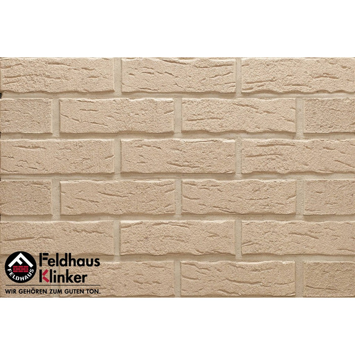 Кирпич клинкерный Feldhaus Klinker K692 sintra crema NF 240х115х71 мм фото 3