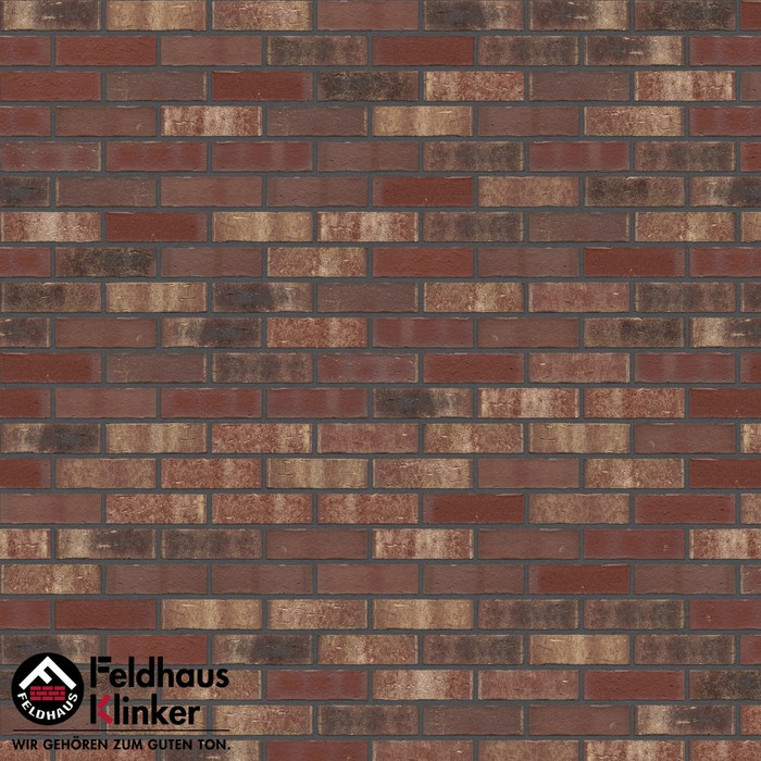 Кирпич клинкерный Feldhaus Klinker K746 vascu cerasi rotado NF 240х115х71 мм фото 6