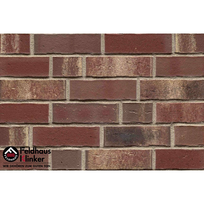 Кирпич клинкерный Feldhaus Klinker K746 vascu cerasi rotado NF 240х115х71 мм фото 8