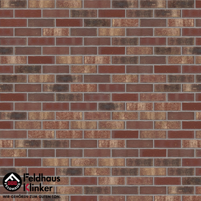 Кирпич клинкерный Feldhaus Klinker K746 vascu cerasi rotado NF 240х115х71 мм фото 5