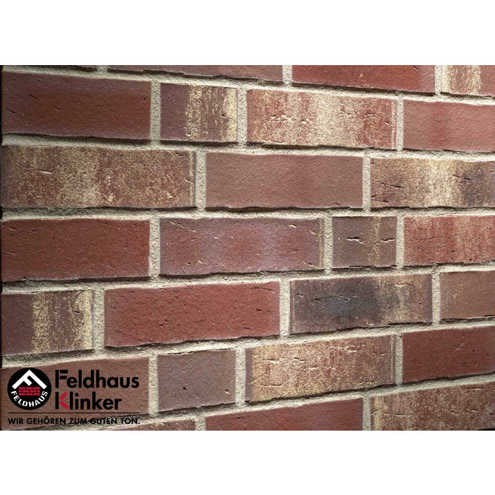 Кирпич клинкерный Feldhaus Klinker K746 vascu cerasi rotado NF 240х115х71 мм фото 3