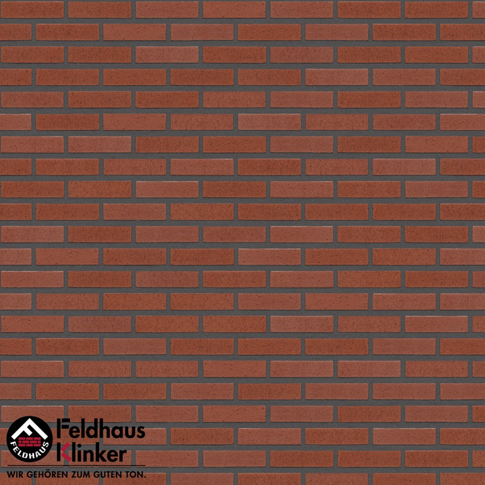 Кирпич клинкерный Feldhaus Klinker К401 carmesi rugo NF 240х115х71 мм фото 6
