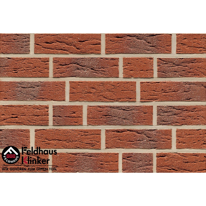 Кирпич клинкерный Feldhaus Klinker К345 carmesi aczent mana NF 240х115х71 мм фото 12