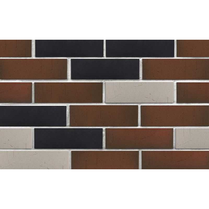 Кирпич клинкерный ЛСР серый Вестерос винтаж, M300, 250х85х65 мм фото 3