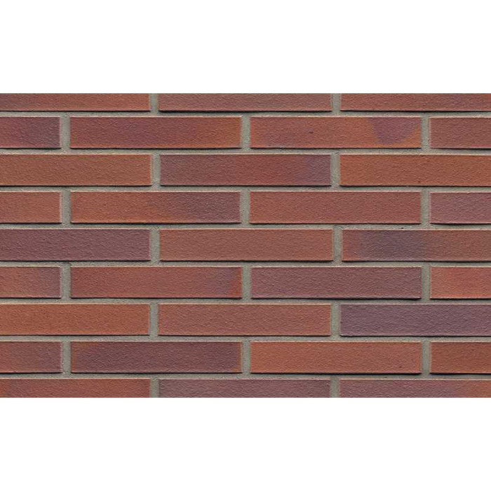 Кирпич клинкерный Muhr 04 Rotbraun-bunt гладкий, 290х90х52 мм