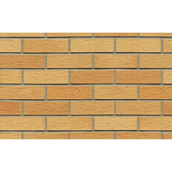 Кирпич клинкерный Muhr 01 EG Niederlausitzer Gelb Edelglanz рустик, 240х55х71 мм