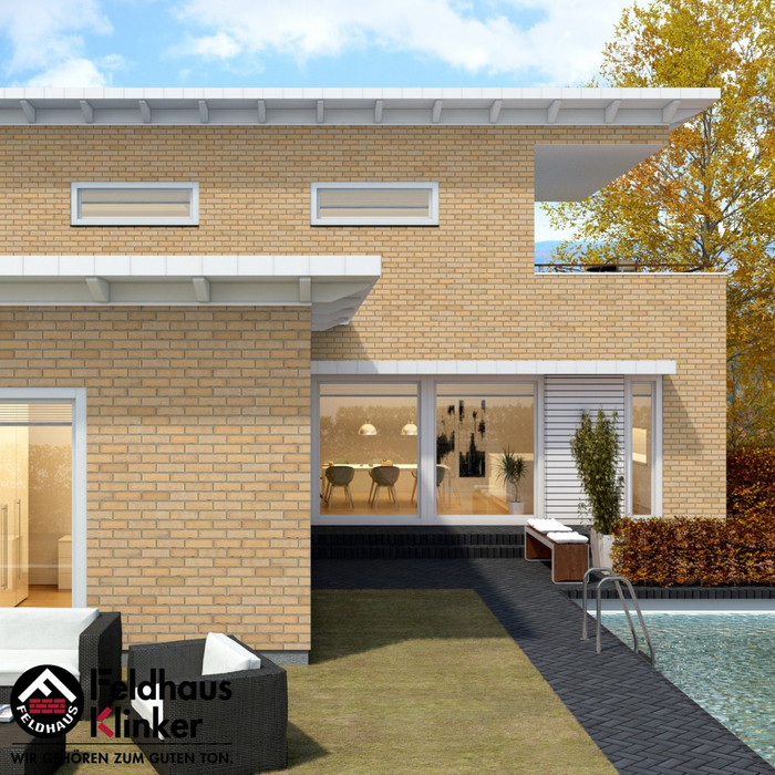 Кирпич клинкерный Feldhaus Klinker K724 vascu sabiosa bora NF 240х115х71 мм фото 6