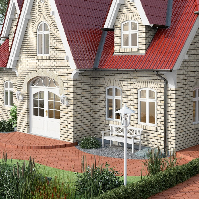 Кирпич клинкерный Feldhaus Klinker K911 vario crema albula NF 240х115х71 мм фото 4