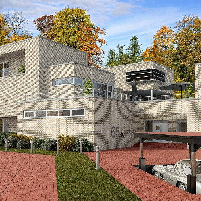 Кирпич клинкерный Feldhaus Klinker K911 vario crema albula NF 240х115х71 мм фото 6