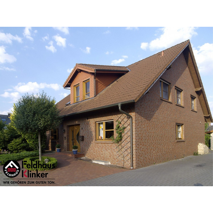 Кирпич клинкерный Feldhaus Klinker К300 lava liso NF 240х115х71 мм фото 6