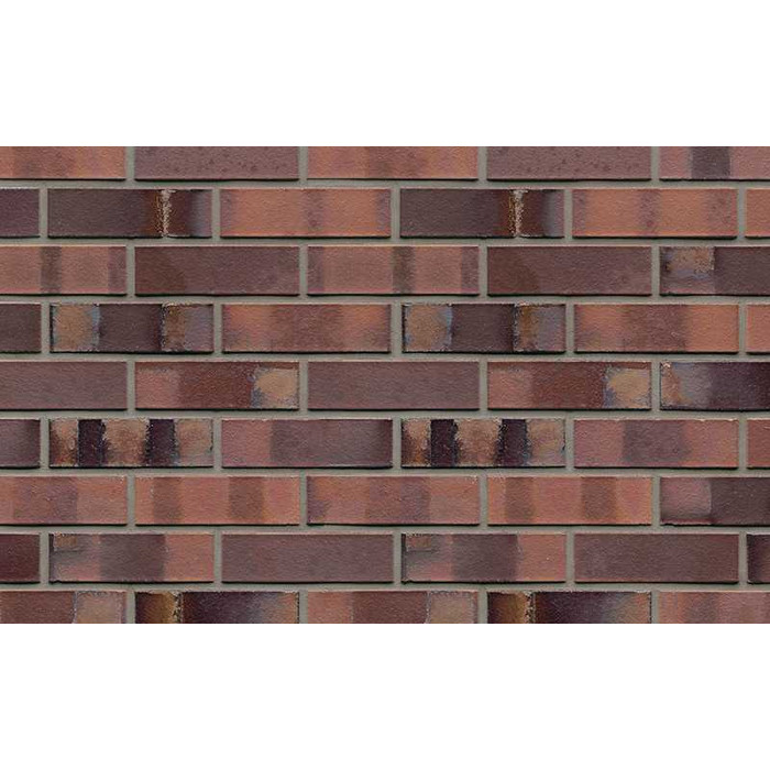 Кирпич клинкерный Muhr 04 S Rotbraun-bunt Spezial гладкий, 240х55х71 мм