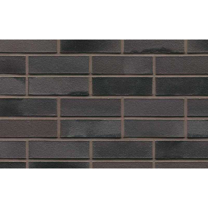 Кирпич клинкерный Muhr 15 Schwarz-bunt Edelglanz гладкий, 240х55х71 мм