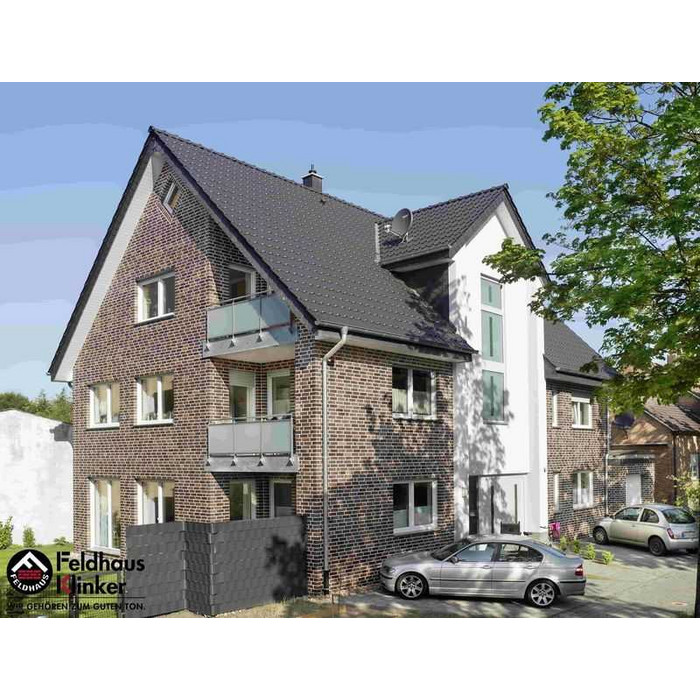 Кирпич клинкерный Feldhaus Klinker K662 sintra lava azur NF 240х115х71 мм фото 7