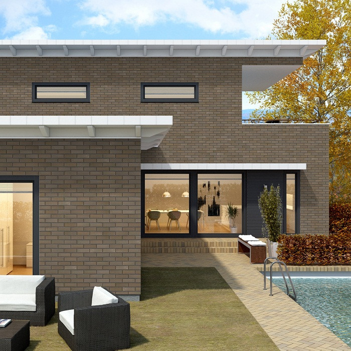 Кирпич клинкерный Feldhaus Klinker K810 marengo liso NF 240х115х71 мм фото 6