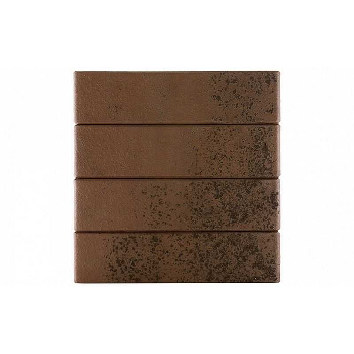 Кирпич клинкерный ЛСР коричневый с черной посыпкой Гардюр гладкий M300, 250х85х65 мм фото 6