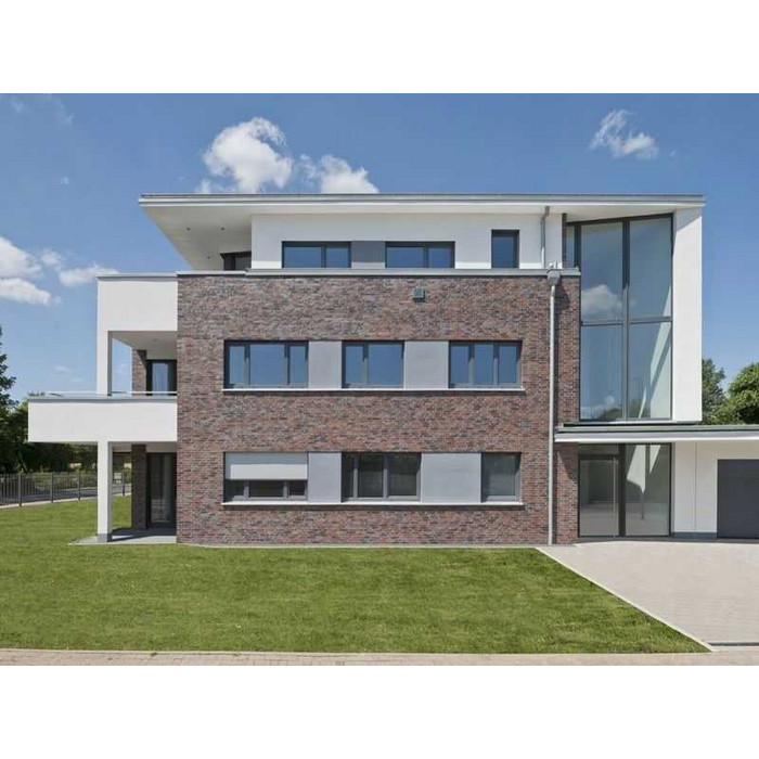 Кирпич клинкерный Feldhaus Klinker K560 carbona ardor colori NF 240х115х71 мм фото 4