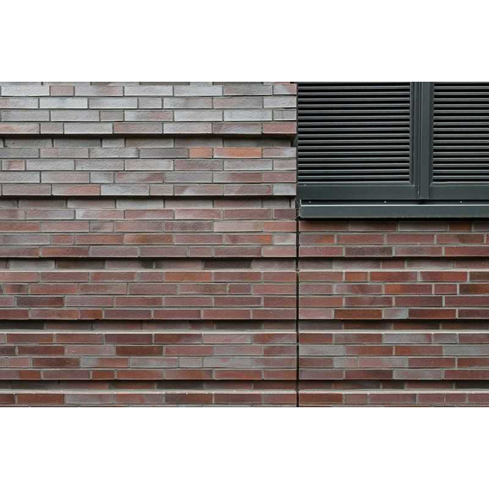 Кирпич клинкерный Muhr 10 Violettblau geflammt гладкий, 240х115х52 мм фото 7