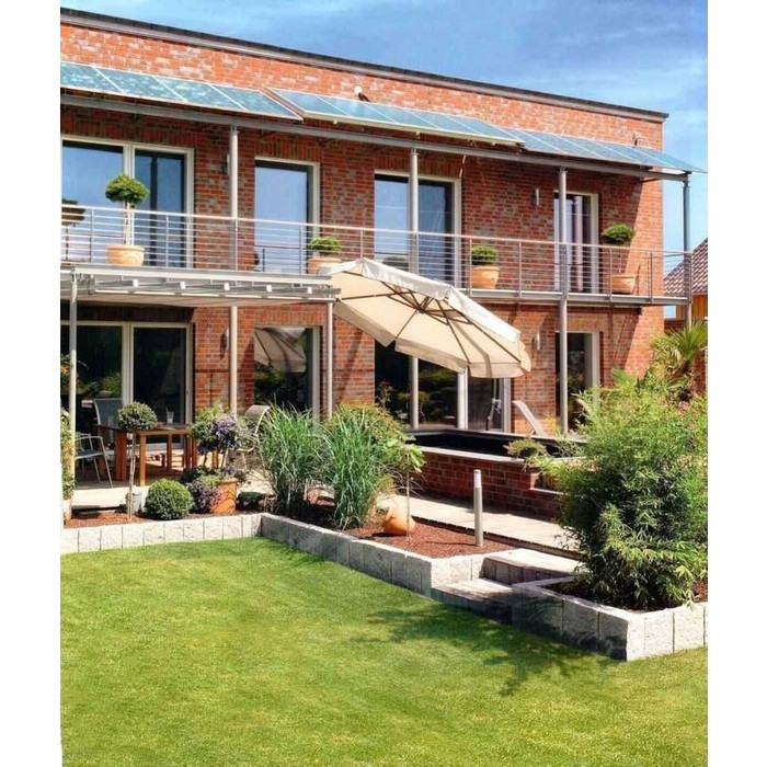 Кирпич клинкерный Roben Rysum flamm-bunt гладкий, 240х115х71 мм фото 2