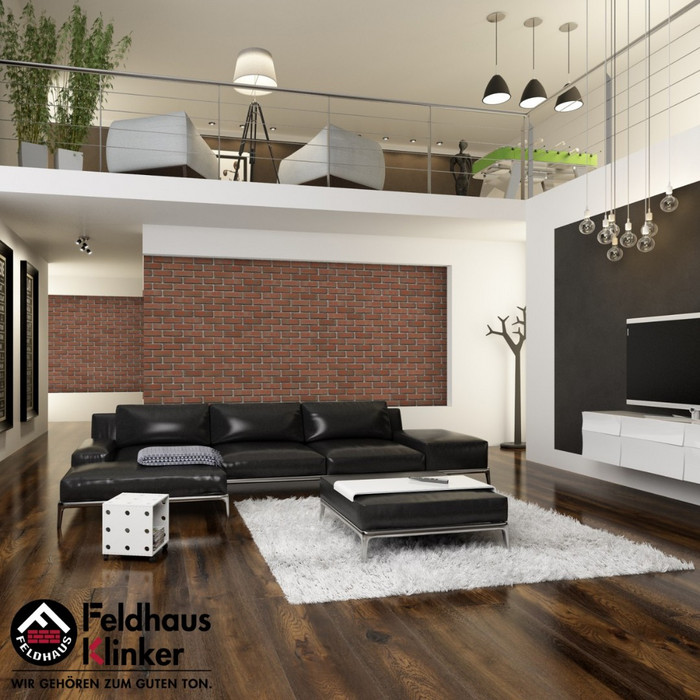 Кирпич клинкерный Feldhaus Klinker К350 lava maris liso NF 240х115х71 мм фото 8