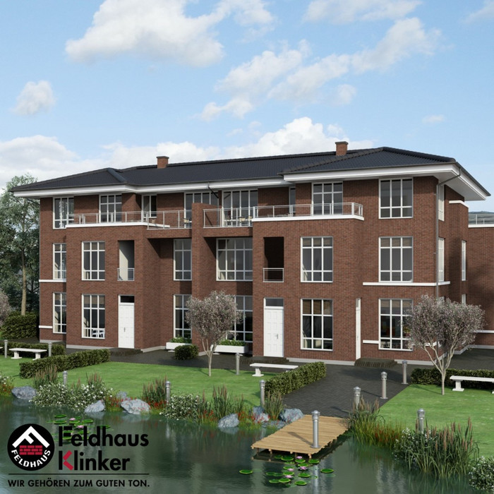 Кирпич клинкерный Feldhaus Klinker К350 lava maris liso NF 240х115х71 мм фото 7