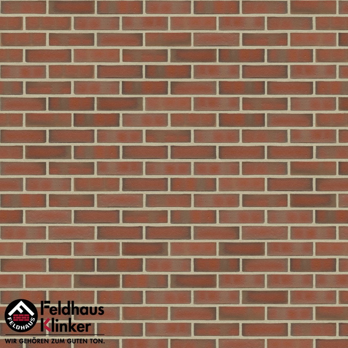 Кирпич клинкерный Feldhaus Klinker К366 lava ciaro liso NF 240х115х71 мм фото 3