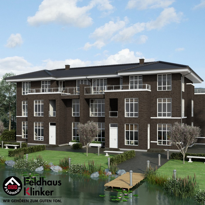 Кирпич клинкерный Feldhaus Klinker K704 accudo cerasi ferrum NF 240х115х71 мм фото 3