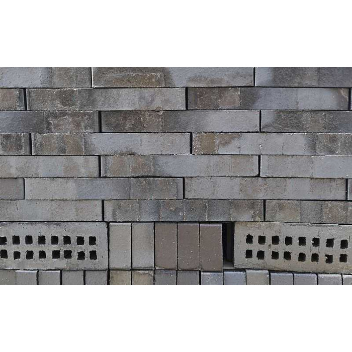 Кирпич клинкерный Muhr 05 KS Eisenschmelz Schwarzbraun Kohle Spezial гладкий, 290х90х52 мм фото 2