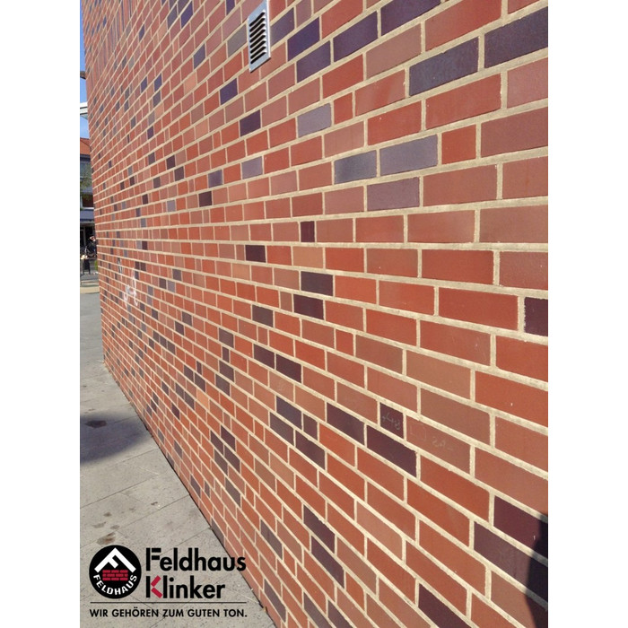 Кирпич клинкерный Feldhaus Klinker К364 lava azur liso NF 240х115х71 мм фото 10