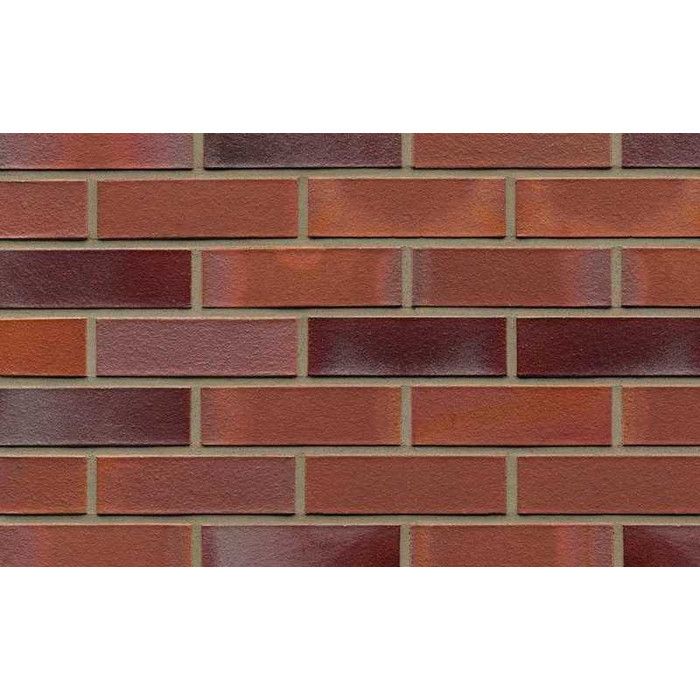 Кирпич клинкерный Muhr 14 Rotblau-bunt гладкий, 240х55х71 м