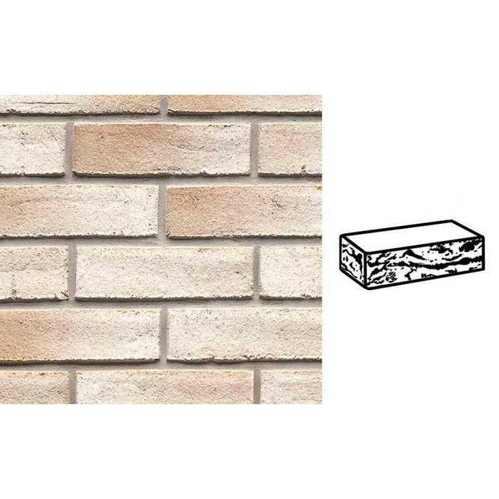 Кирпич клинкерный Muhr 37_06 Serie mondan готик, 240х55х71 мм