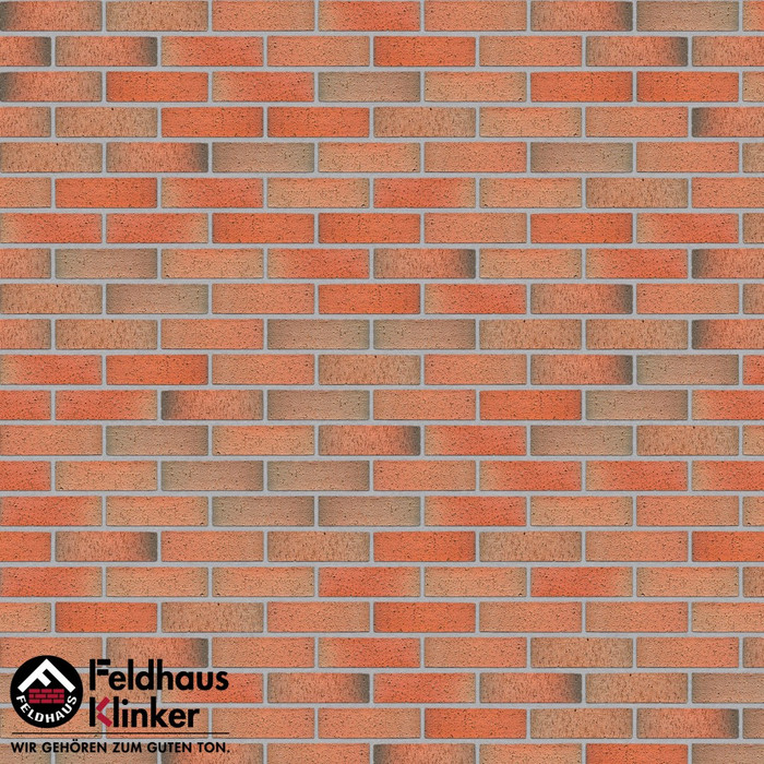 Кирпич клинкерный Feldhaus Klinker К301 lava rugo NF 240х115х71 мм фото 11