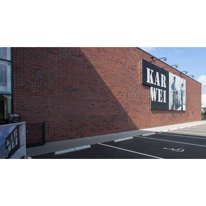 Кирпич клинкерный Muhr 04S Rotbraun-bunt Spezial гладкий, 240х115х71 мм фото 9