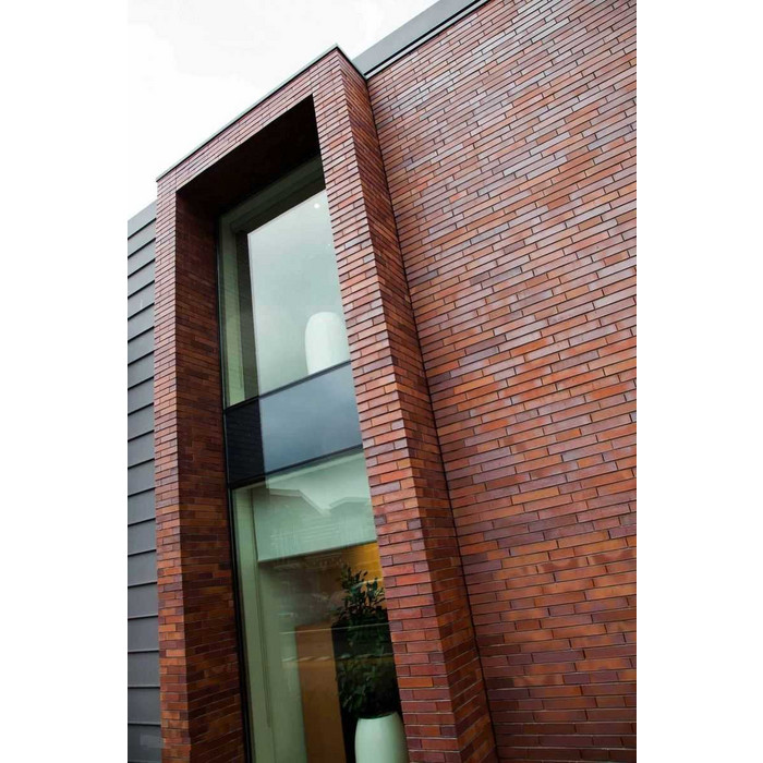 Кирпич клинкерный Muhr 04 Rotbraun-bunt гладкий, 240х90х40 мм фото 3