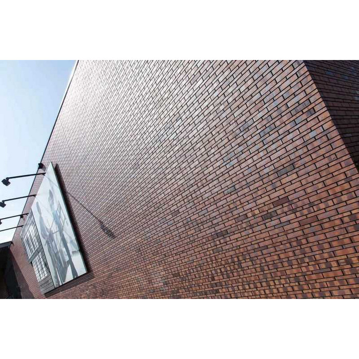 Кирпич клинкерный Muhr 04S Rotbraun-bunt Spezial гладкий, 290х90х52 мм фото 4