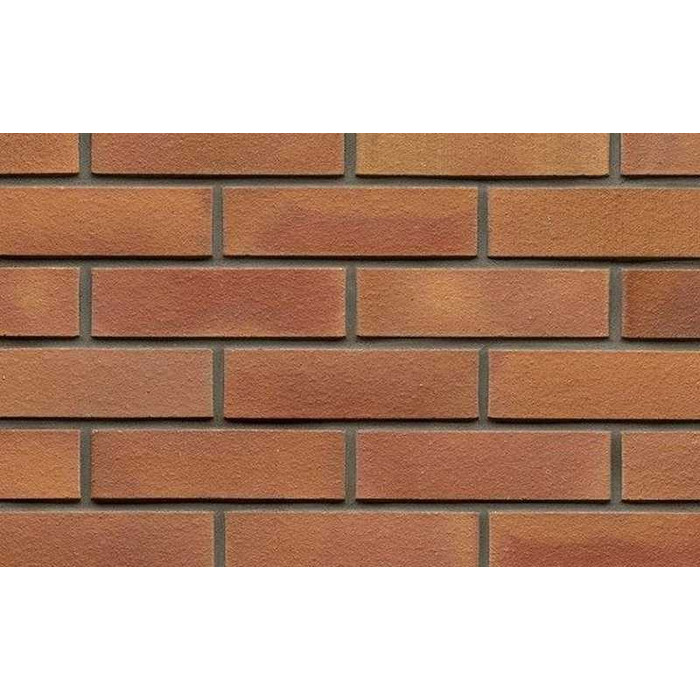 Кирпич клинкерный Muhr 08 Lachsrot гладкий, 250х120х65 мм