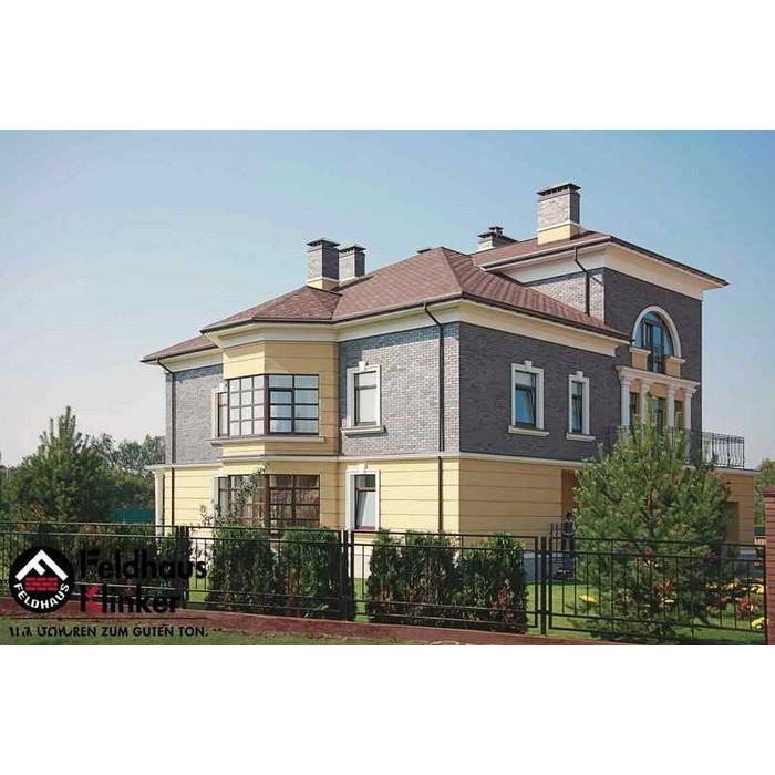 Кирпич клинкерный Feldhaus Klinker К380 cerasi ferrum liso NF 240х115х71 мм фото 4