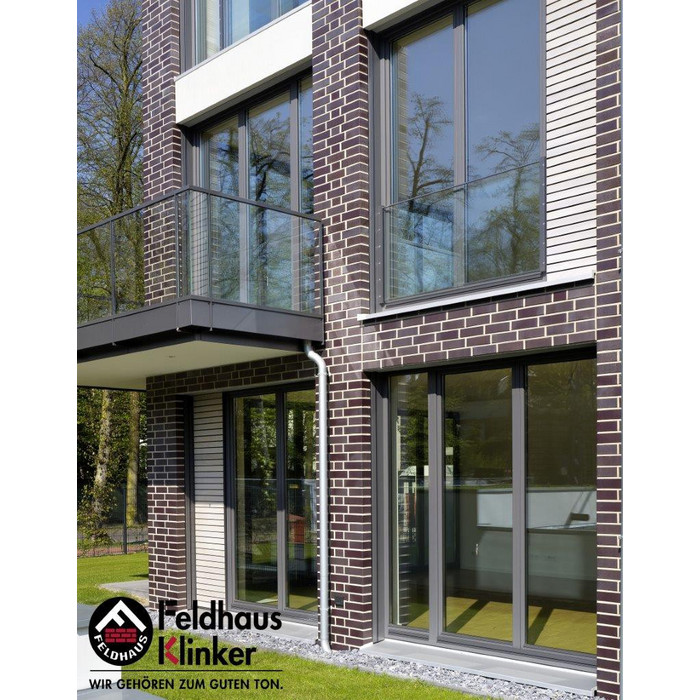 Кирпич клинкерный Feldhaus Klinker К380 cerasi ferrum liso NF 240х115х71 мм фото 11
