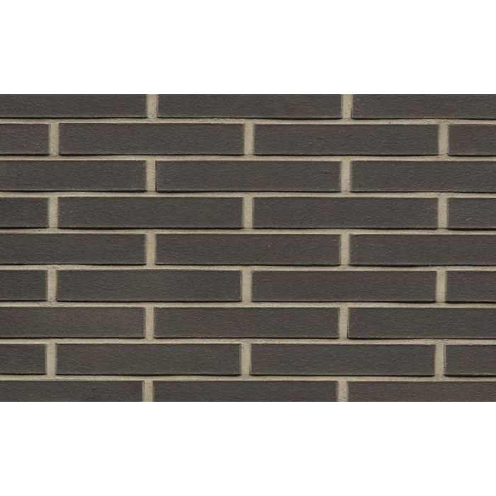 Кирпич клинкерный Muhr 05 Eisenschmelz Schwarzbraun гладкий, 240х90х40 мм