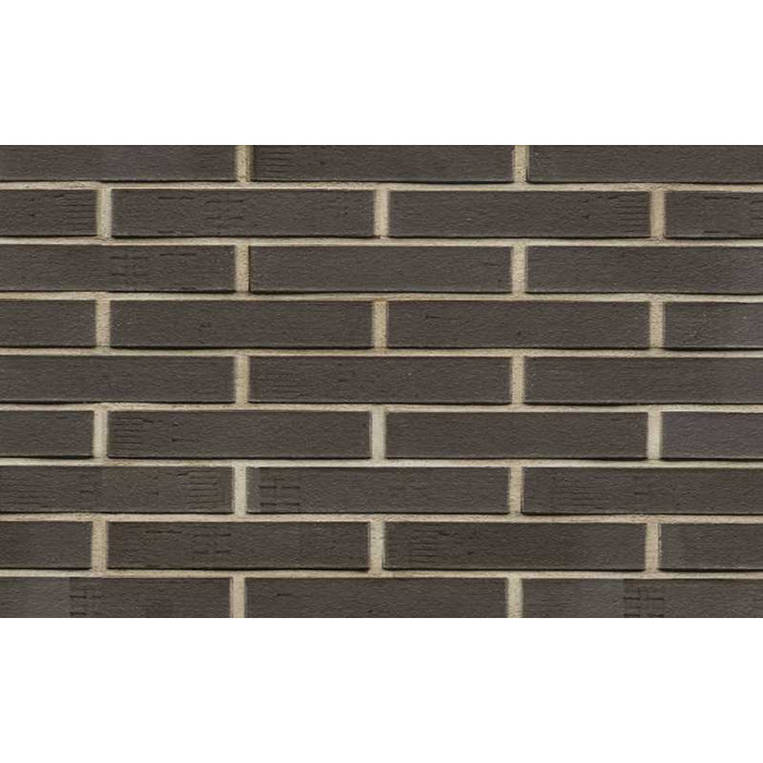 Кирпич клинкерный Muhr 05 F Eisenschmelz Schwarzbraun Fuss., 290х90х52 мм