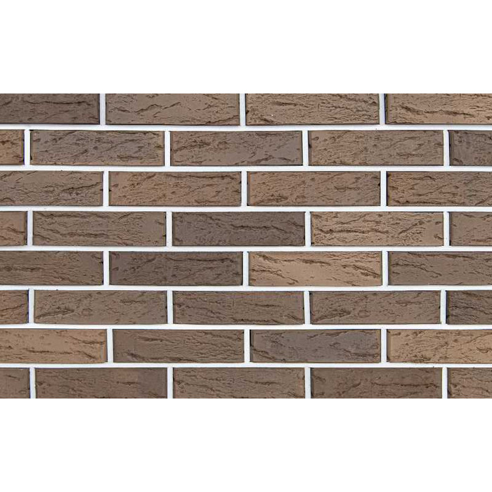 Кирпич клинкерный Kerma Premium Klinker коричневый рустик 250х85х65 мм