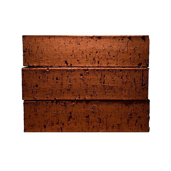 Кирпич клинкерный Kerma Premium Klinker красный каре 250х120х65 мм фото 4