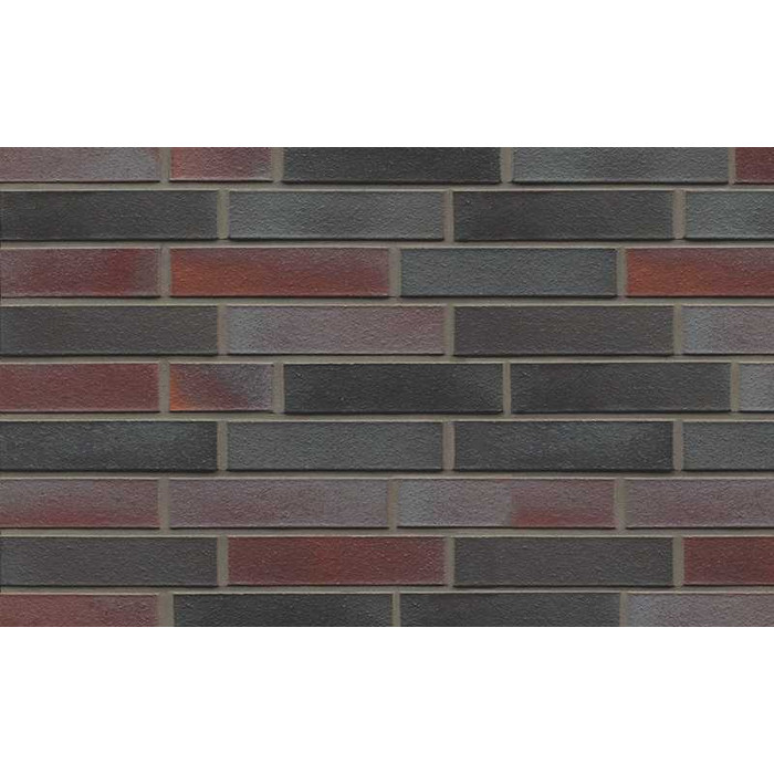 Кирпич клинкерный Muhr 25 Violettschwarz гладкий, 290х90х71 мм